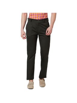 ColorPlus - Tailored Fit Solid Dark Green Trouser