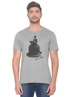Spykar - Charlie Chaplin Printed T-Shirts For Men