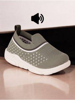 Lil Lollipop - Unisex Musical Chu Chu Slip On Sneakers - Green