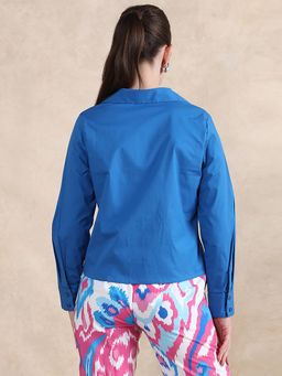 RAREISM - Avica Primary Blue Regular Shirt