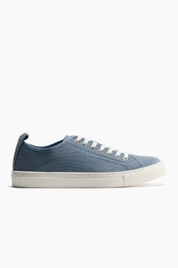 H&M - Men Blue Canvas Trainers