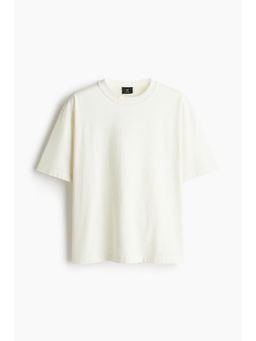 H&M - Men Blue Loose Fit Printed T-Shirt