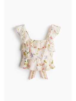 H&M - Women White Peplum Top