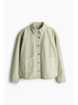 H&M - Women Green Twill Overshirt