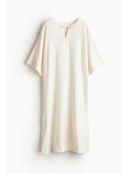 H&M - Women White Chain-Detail Kaftan Dress