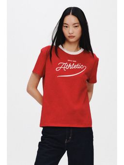 H&M - Boys Beige Printed T-Shirt
