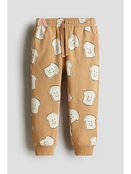 H&M - Boys Multi-Color Printed Cotton Joggers