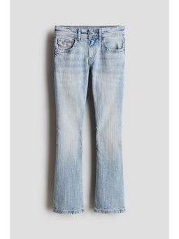 H&M - Girls Blue Flared Leg Low Jeans