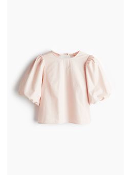H&M - Women Pink Puff-Sleeved Blouse