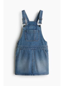 H&M - Women Blue Denim Dungaree Dress