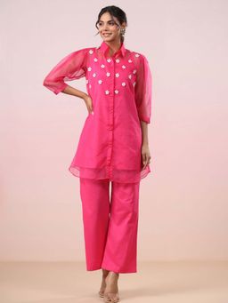 Gillori - Pink Embellished Co-Ord (Set of 3)