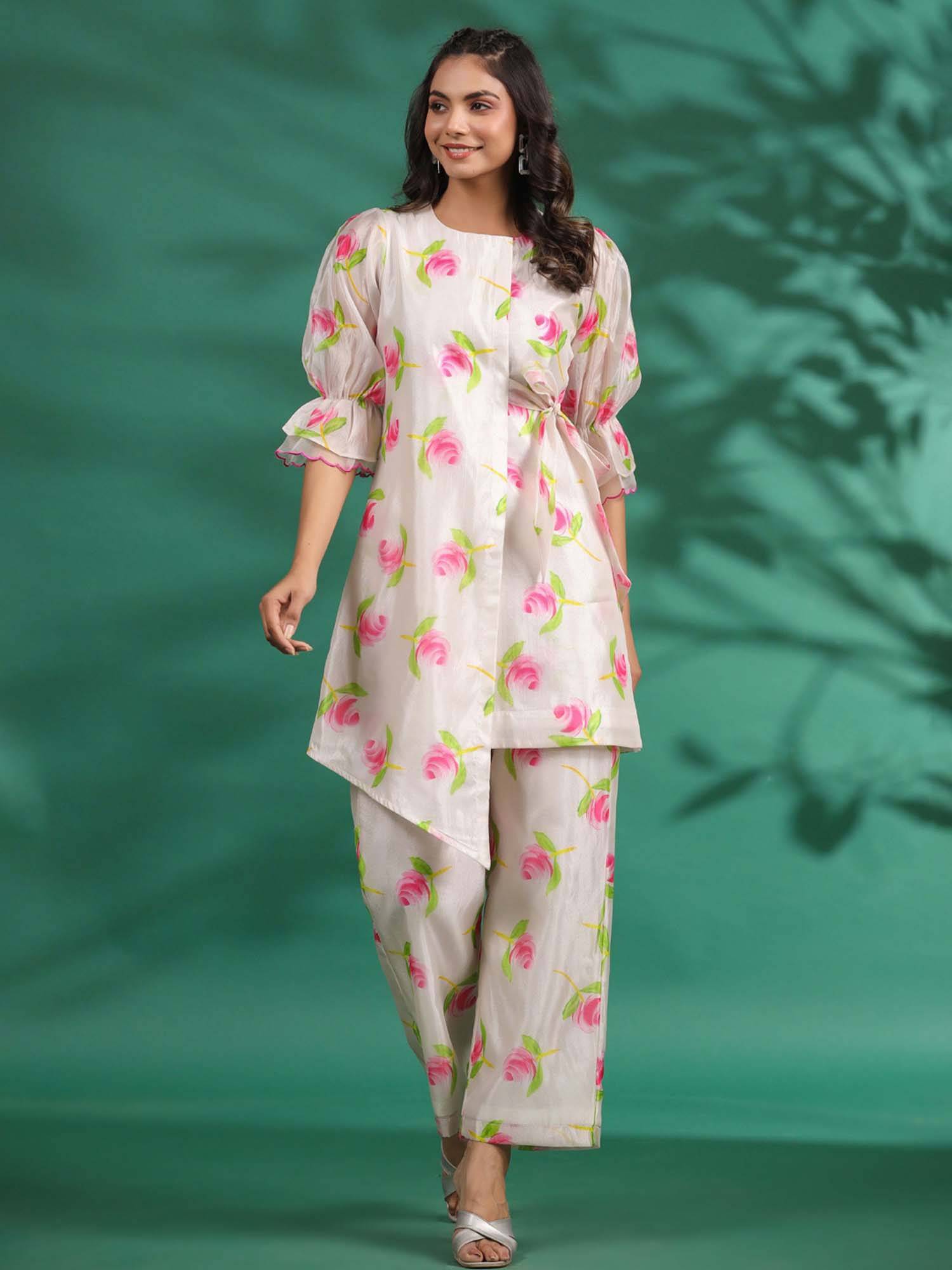 Blooming Roses Co-Ord (Set of 2)