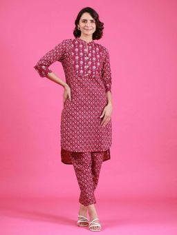 Gillori - Shiraz Cotton Kurta with Pant (Set of 2)