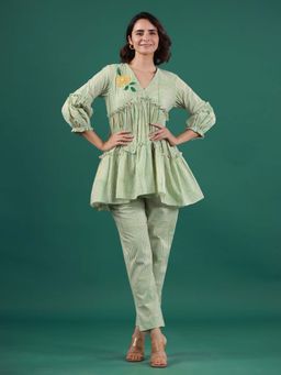 Gillori - Neerja Hand Block Printed Co-Ord (Set of 2)