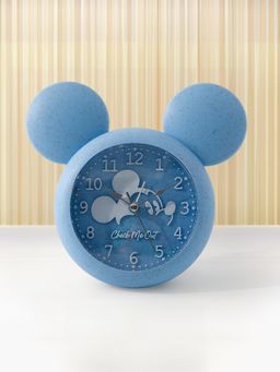 Ekhasa - Mickey Mouse Shape Table Clock (Blue)