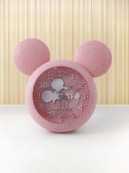 Ekhasa - Mickey Mouse Shape Table Clock (Pink)