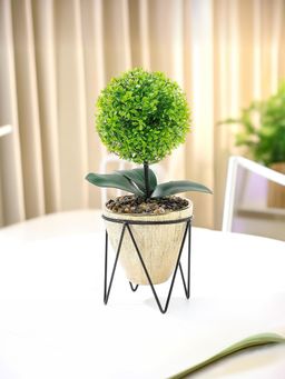 Ekhasa - Topiary Grass Artificial Plants for Home Decor with Decorative Pot