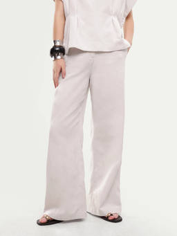 RAREISM - Women'S Fite-B Light Beige Linen Blend Trousers