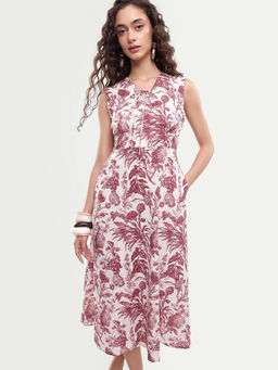 RAREISM - Women'S Fon Red Cotton Dress