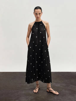 RAREISM - Women'S Poli Black Polyester Dress