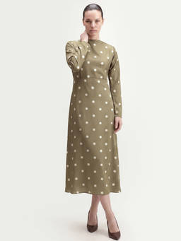 RAREISM - Women'S Polom Olive Polyester Dress