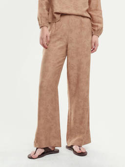 RAREISM - Women'S Yev-B Light Brown Viscose Blend Trousers
