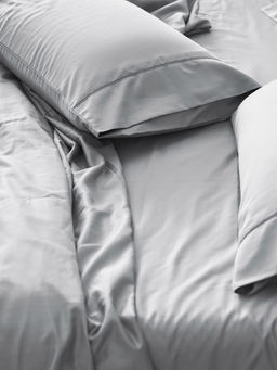 Kansso - Picoting 600 Tc Pebble Pillow Covers (Pack Of 2)