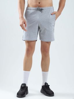 Monte Carlo - Men Grey Solid Regular Fit Bermuda Shorts