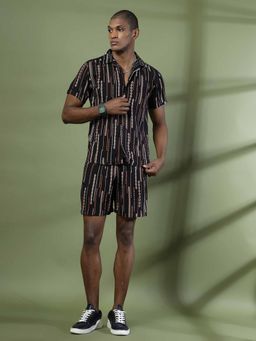 RIGO - Black Printed Co-Ord (Set of 2)
