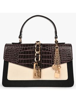 Aldo - IRRITANS Women's Brown Top Handle Handbag with Detachable Strap