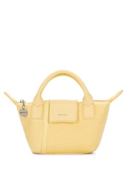 MIRAGGIO - Candice Crossbody Sling Bag with Detachable Strap - Yellow (S)