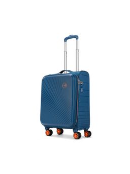 Skybags - Unisex Fusion Blue Hybrid Trolley Bag