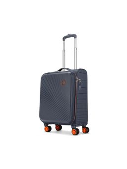Skybags - Unisex Fusion Navy Blue Hybrid Trolley Bag