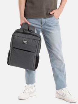 Teakwood - Leather Unisex Backpack - Black