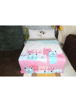 NEW COMERS - Multi Printed Reversible Single Bed Blanket for Kids