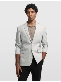 Arrow - Grey Men's Solid Tailored Fit Blazer
