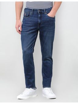 U.S. Polo Assn. Denim Co. - Men's Cole Comfort Cropped Fit Blue Jeans
