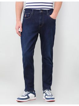 U.S. Polo Assn. Denim Co. - Men's Cole Comfort Cropped Fit Blue Jeans