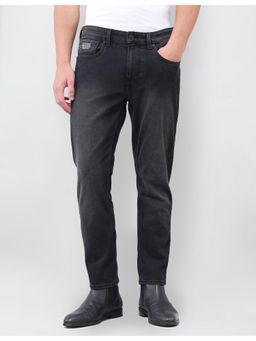 U.S. Polo Assn. Denim Co. - Men's Cole Comfort Cropped Fit Black Jeans