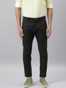 Rare Rabbit - Mazzio Green Casual Trouser