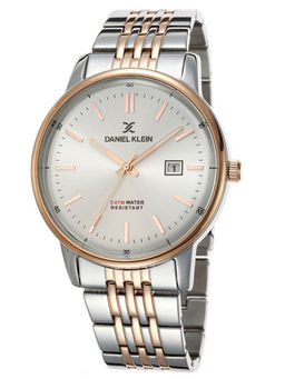 Daniel Klein - Analog Silver Dial Men's Watch-DK.1.12475-5