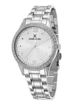 Daniel Klein - Analog Silver Dial Women's Watch-DK.1.12429-1