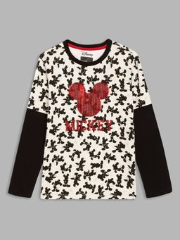 Blue Giraffe - Black Printed T-Shirt