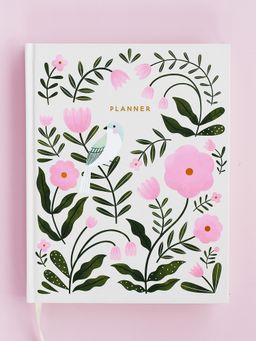 Happywagon - Bird Vines Hardbound Undated Planner