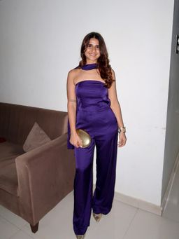 Contemponari - Purple Pasque Jumpsuit