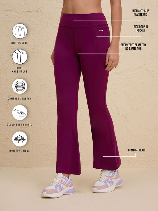 Flare Leggings For Women Cartoon Space Planets High - Waisted Tummy Control Bell Bottom Wide Leg Yoga Pants Workout Casual Bootcut Pants
