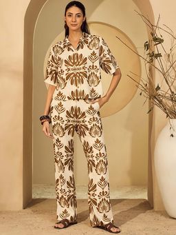 DELAN - Women's Sunsoaked Terra Co-Ord Set