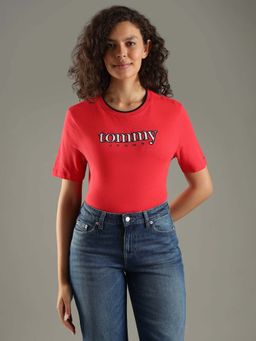 Tommy Hilfiger - Women Relaxed Fit Cotton T-Shirt