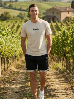 Nobero - Regular Fit White Co-Ord Set