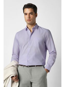 Peter England - Men Lilac Regular Fit Formal Shirt